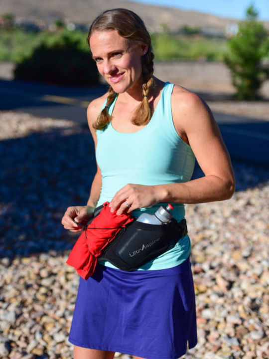 UA202BK Running Belt Black