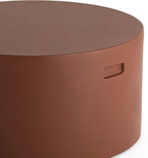 Τραπέζι Βοηθητικό Raskin 60x60x30 Καφέ