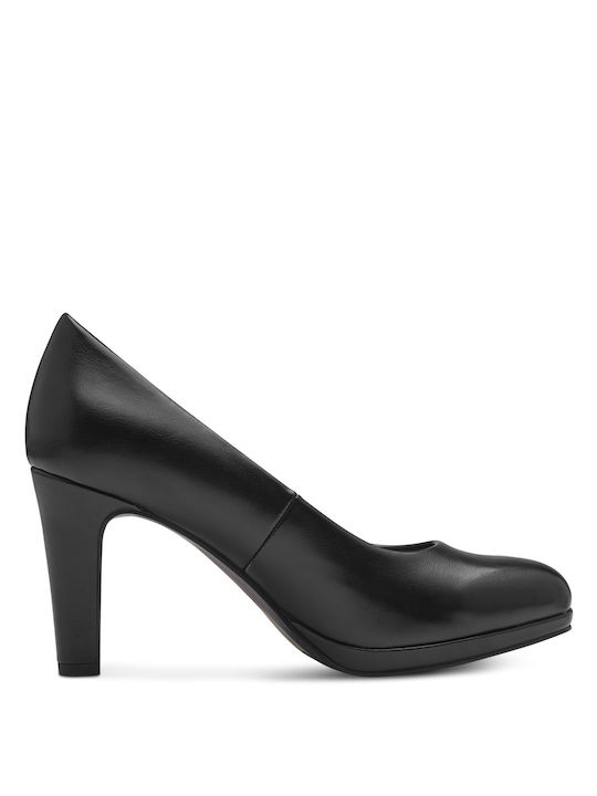 Marco Tozzi Synthetic Leather Black High Heels