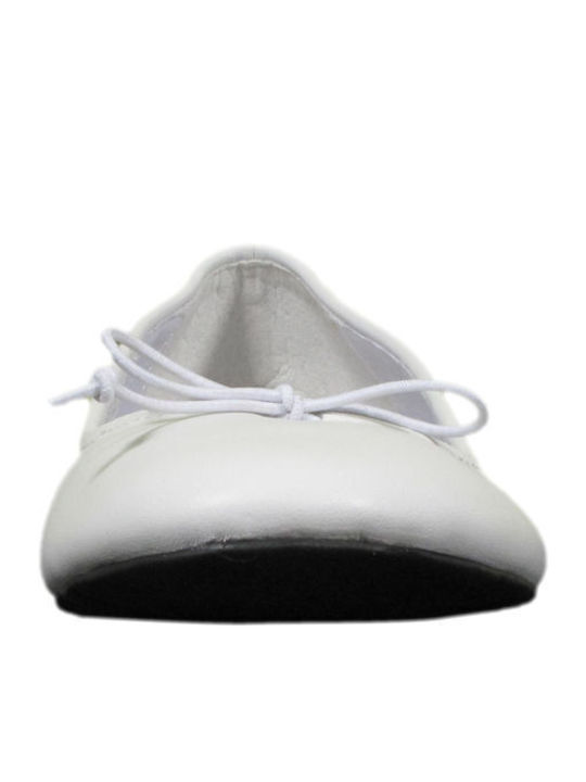 Damen Ballerinas in Weiß Farbe