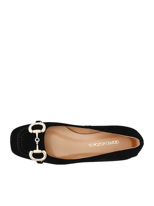 Suede Ballerinas Marana Black