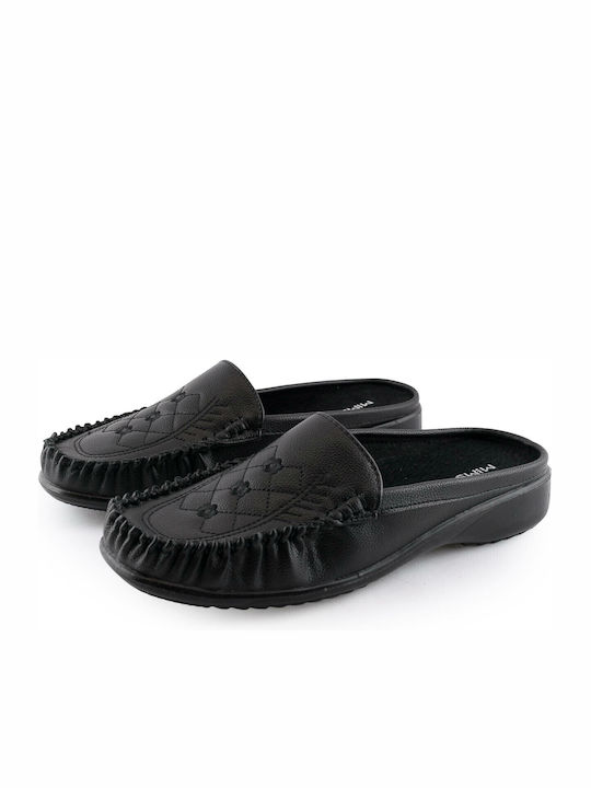 Love4shoes Women's Loafers in Black Color