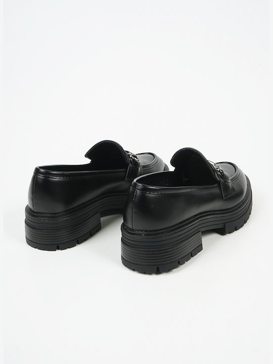 Damen Mokassins in Schwarz Farbe
