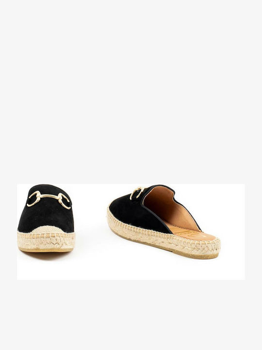 Flat Mules σε Μαύρο Χρώμα