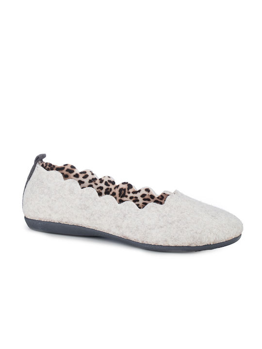 Yfantidis Closed-Toe Women's Slippers Gray