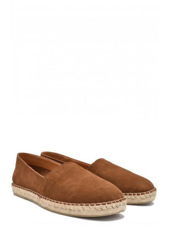 Frau Women's Suede Espadrilles Brown