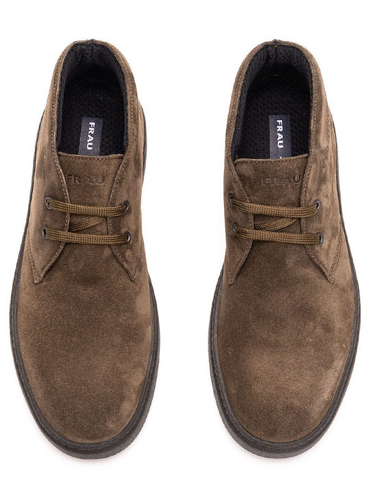Wildleder Khaki Herrenstiefel