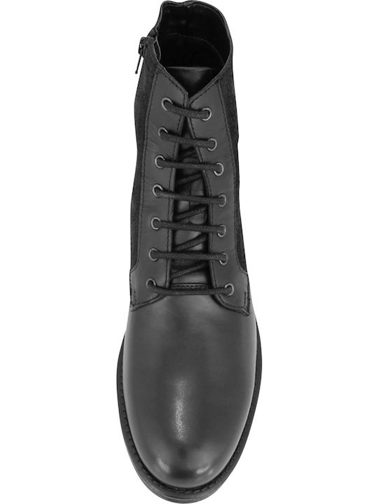 Leather Black Boots