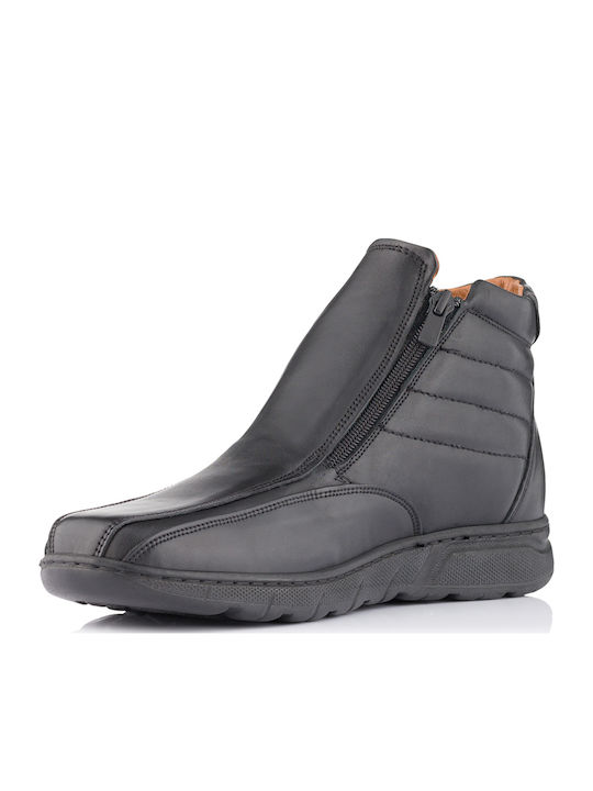 Piele Negru Ghete Chelsea Anatomic