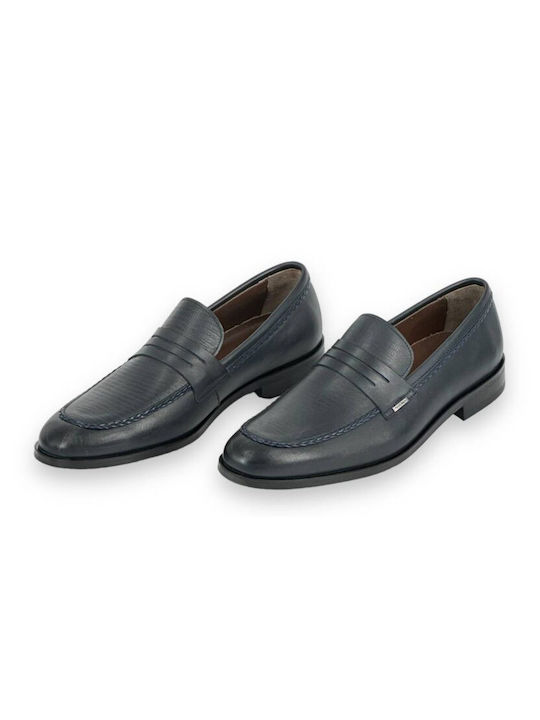 Monte Napoleone Men's Loafers Blue