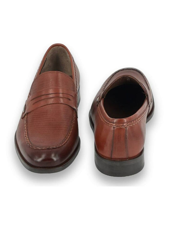 Herren Mokassins in Tabac Braun Farbe