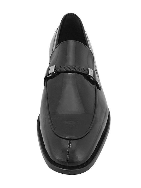 Men's Leather Loafers Black