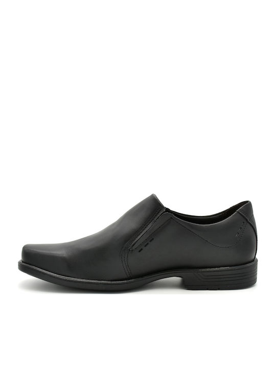 Δερμάτινα Ανδρικά Loafers σε Μαύρο Χρώμα