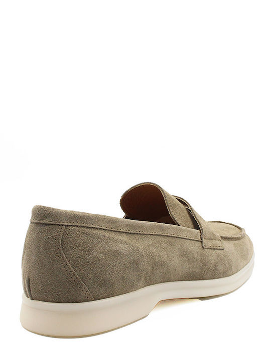 Men's Leather Loafers Green