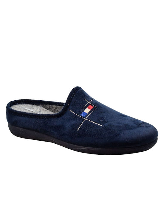 Yfantidis Men's Slipper Blue