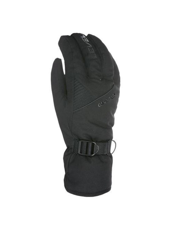 Level Men's Ski & Snowboard Gloves with Gore-Tex Black