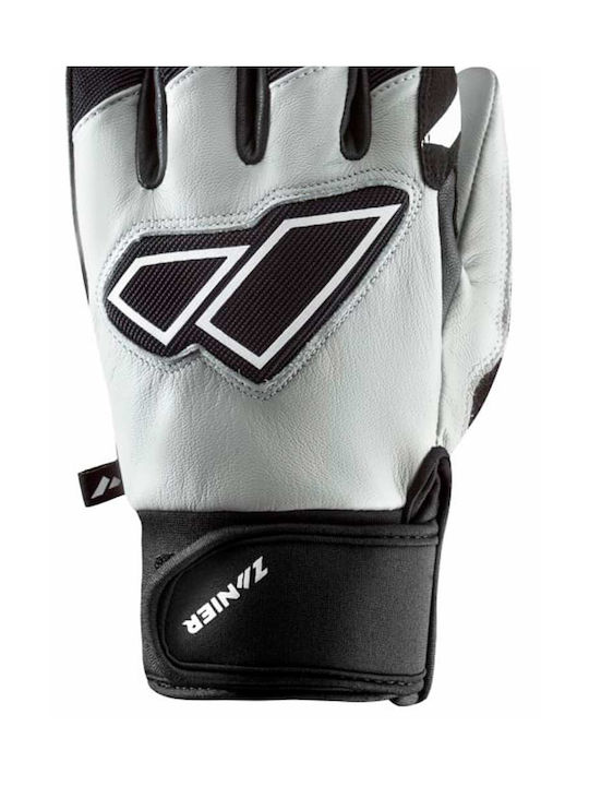 Zanier Unisex Ski & Snowboard Gloves White