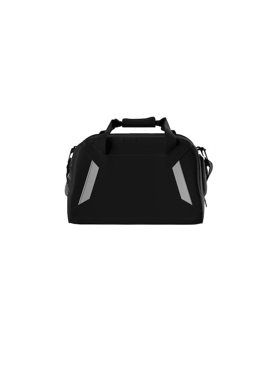 Errea Baja Media Schultertasche für Fitnessstudio Schwarze