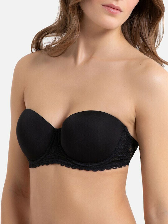 Balconette Push Up Balconette Bra Black