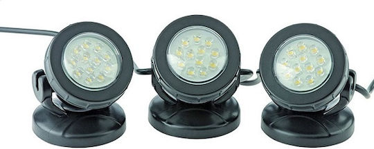 Led Υποβρυχια Φωτα Λιμνης Ηλιακο Πανελ Pontec Pondosolar Led Set 3