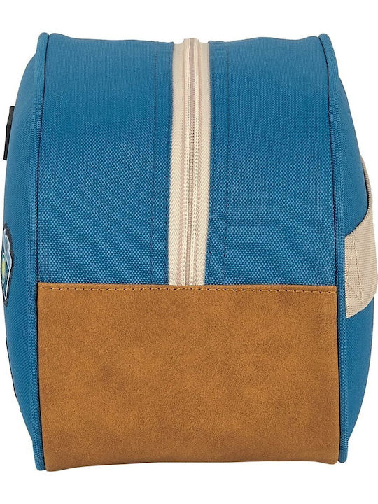 Necessaire in Blau Farbe