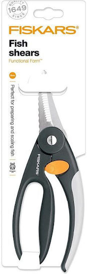 Fiskars Foarfecă Pentru Pește Din Oțel Inoxidabil 22cm Neagră Fiskars Foarfecă Pentru Pește Din Oțel Inoxidabil 22cm Neagră