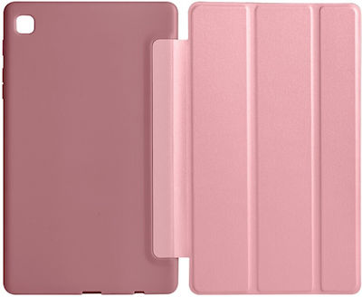 Tri-Fold Flip Cover Silicone Rose Gold (Galaxy Tab A7 Lite) 032874
