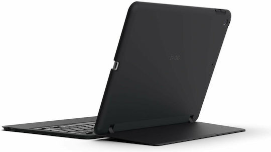 Zagg Slim Flip Cover με Πληκτρολόγιο στα Αγγλικά US Μαύρη (iPad Pro 2020 12.9")