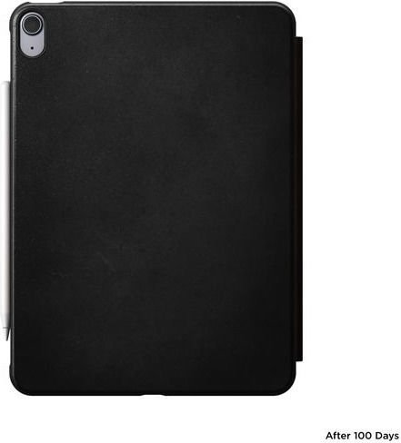 Nomad Folio Flip Cover Piele Neagră (iPad Air 2020/2022)