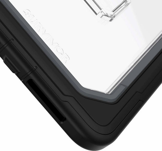 Griffin Survivor Flip Cover Durabilă Neagră Husa Pentru Tablete iPad Mini 2021 / Mini 2024