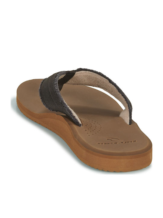 OPEN TOE Ανδρικά Flip Flops Καφέ