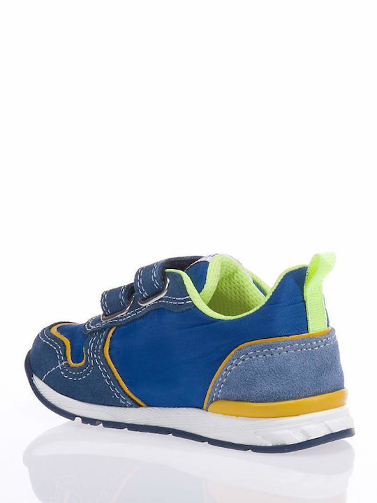 Falcotto Kinder-Sneaker Anatomisch mit Klettverschluss Blau