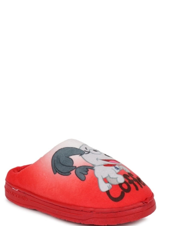 Piazza Shoes Boys Slippers Red