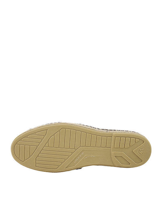 Suede Men's Espadrilles in Gray Color