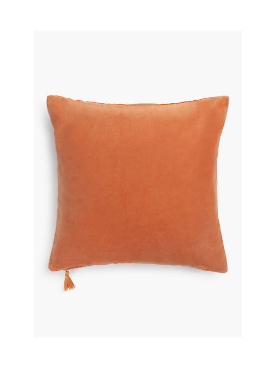 Calma House Διακοσμητική Μαξιλαροθήκη από 100% Βαμβάκι Land Tone 45x45εκ.