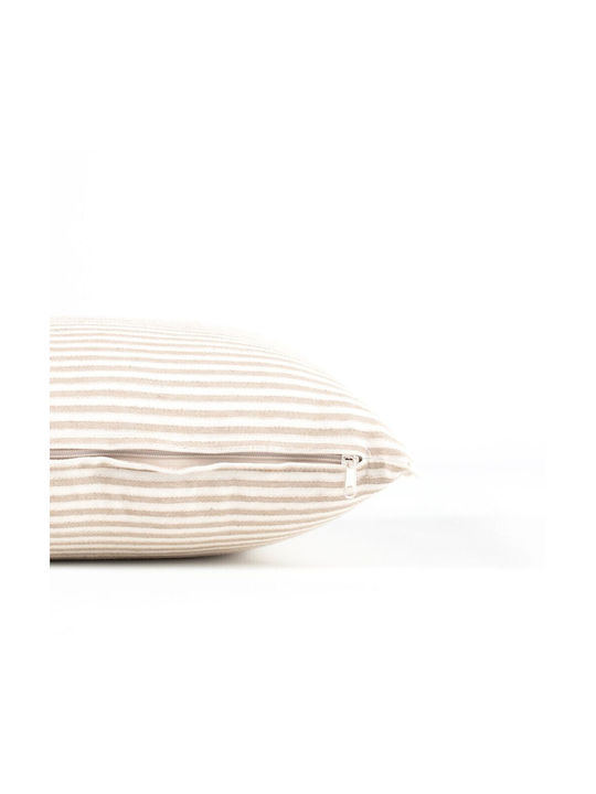Linea Interiors Μαξιλάρι Καναπέ Calytrix Μπεζ 35x50εκ.
