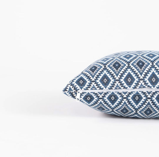 Linea Interiors Sofa-Kissen Blau 40x40cm DKΜ-T40-013
