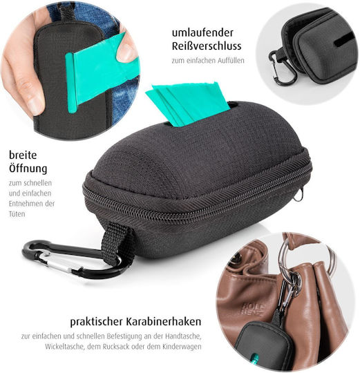 Reer Tasche mit Hundekotbeuteln Schwarz