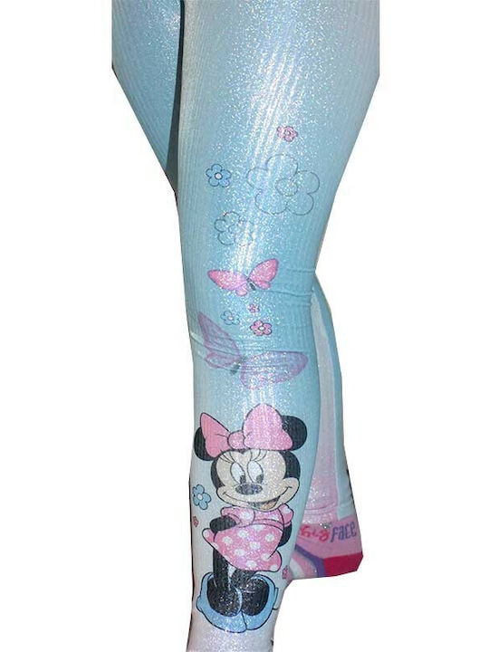 Disney Kids Long Legging Light Blue