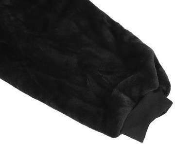 Ruhhy Κουβέρτα Fleece με Μανίκια 106x153εκ. Μαύρη