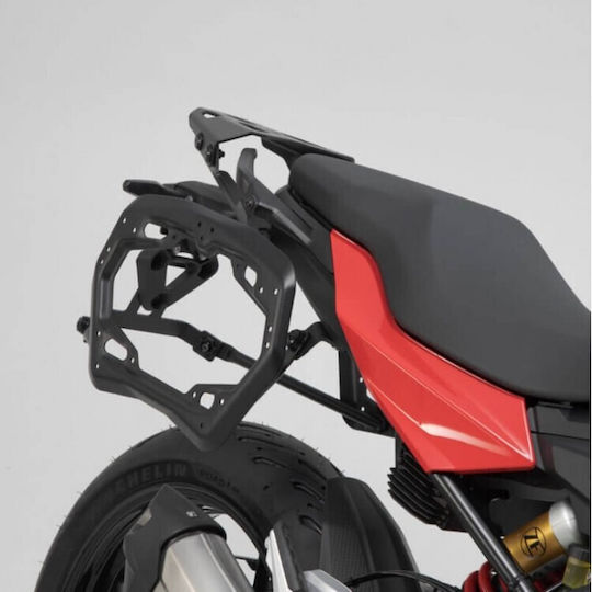 SW-Motech TRAX Σετ Πλαϊνές Βαλίτσες Μοτοσυκλέτας 37lt σε Μαύρο Χρώμα