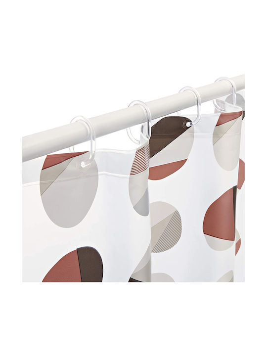 Rayen PEVA Shower Curtain 180x200cm Transparent 235017