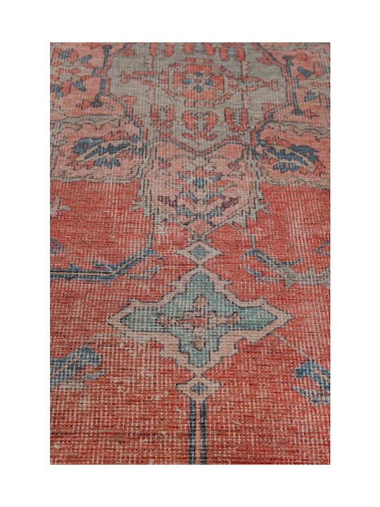 Viokarpet Plumeria Rug Rectangular Summer Cotton Red