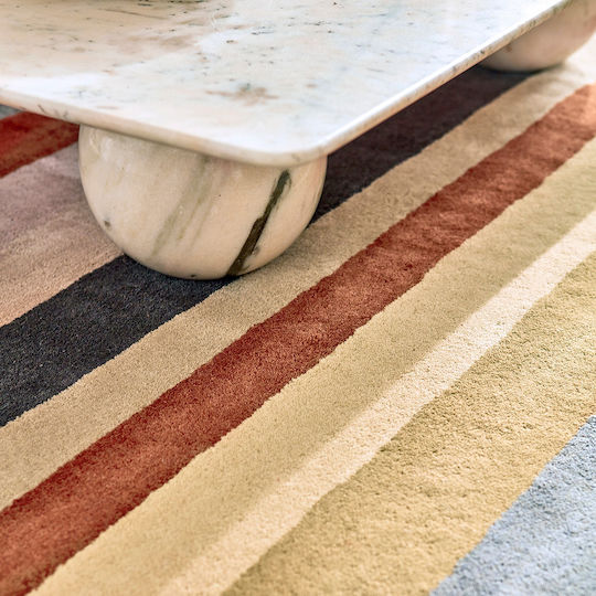 Harlequin Lucrat manual Covor Rectangular Din lână Harissa Coral