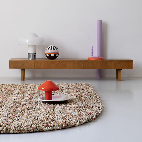 Brink & Campman Dots Covor Rectangular Din lână Roșu Verde