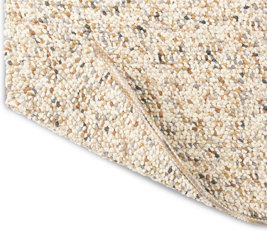 Brink & Campman Pebble Covor Rectangular Din lână Nisip natural