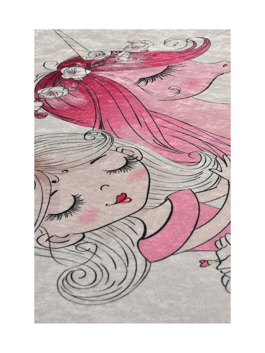 Kids Synthetic Rug Princess 100x160cm