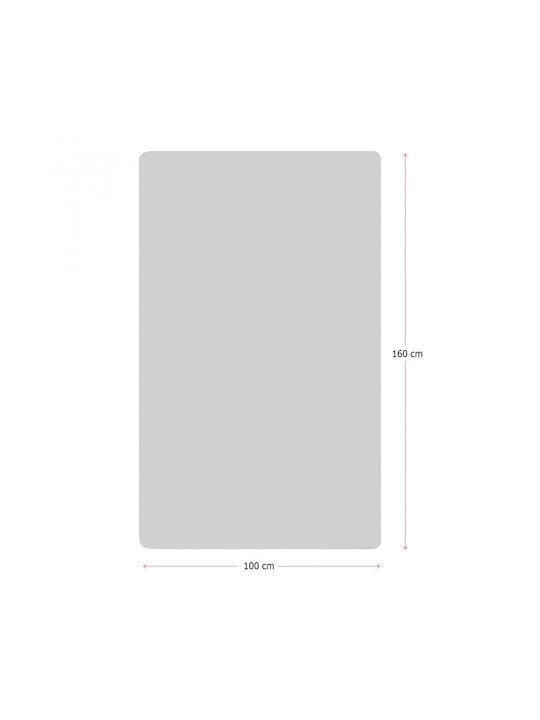 Mulex Детско килимче Розов 100x160см