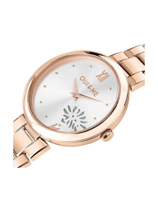 Oui & Me Womens Watch Battery Pink Gold