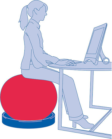 Sissel Stände für Pilates-Bälle
